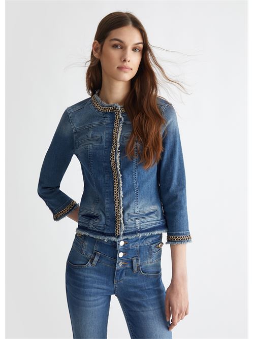 Denim jacket Liu Jo | UXX039D4128.77556